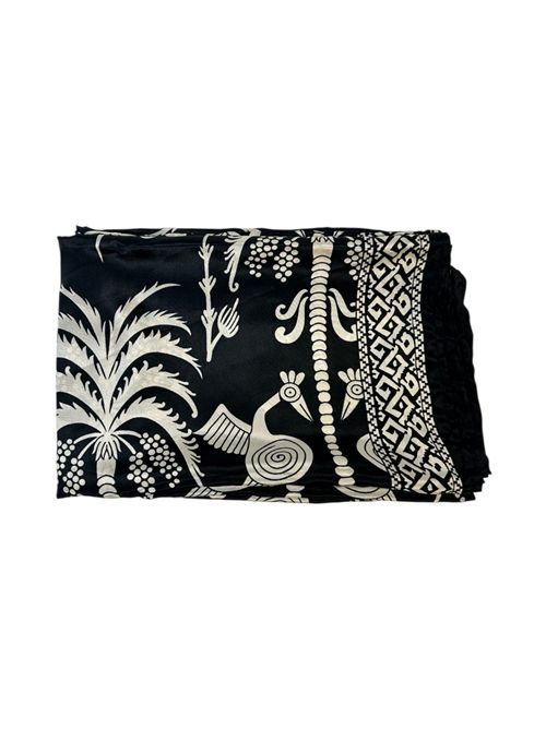 foulard donna fantasia nero Pahiesa Formentera | FU2023150